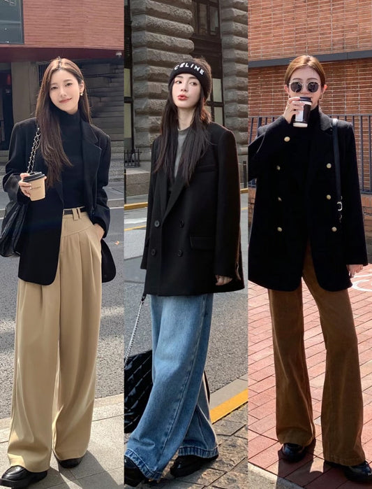 女生黑色西裝外套穿搭靈感!零失誤5範本,上班、約會無痕銜接!