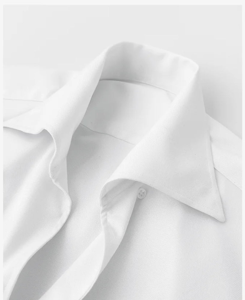 竹纖維免燙襯衫