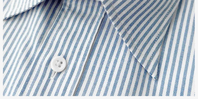 Cleanfit乾淨穿搭條紋寬松襯衫